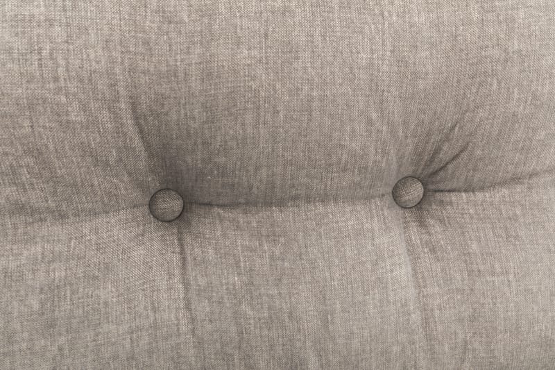 Monroe U-soffa med Divan Vänster Tvättbart Tyg - Gråbrun - Möbler - Soffa - U-soffa