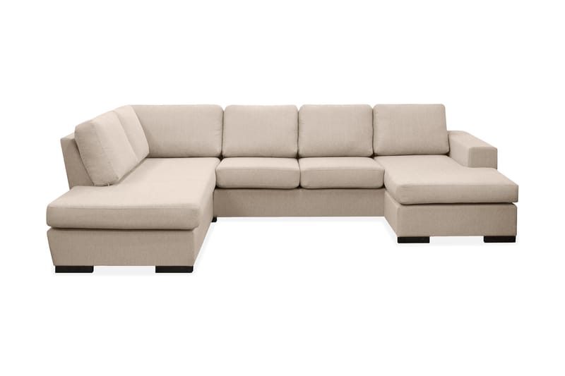 Nebraska U-soffa med Divan Höger, Beige