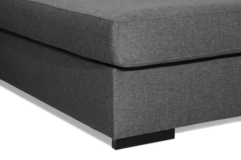 Ocean 4-sits Högervänd U-formad Large Soffa med Divan och Schäslong i Tyg - Mörkgrå - Möbler - Soffa - U-soffa