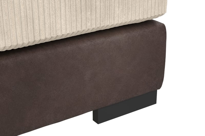 Ocean 4-sits Högervänd U-formad Soffa med Divan och Schäslong i Manchester - Beige - Möbler - Soffa - U-soffa