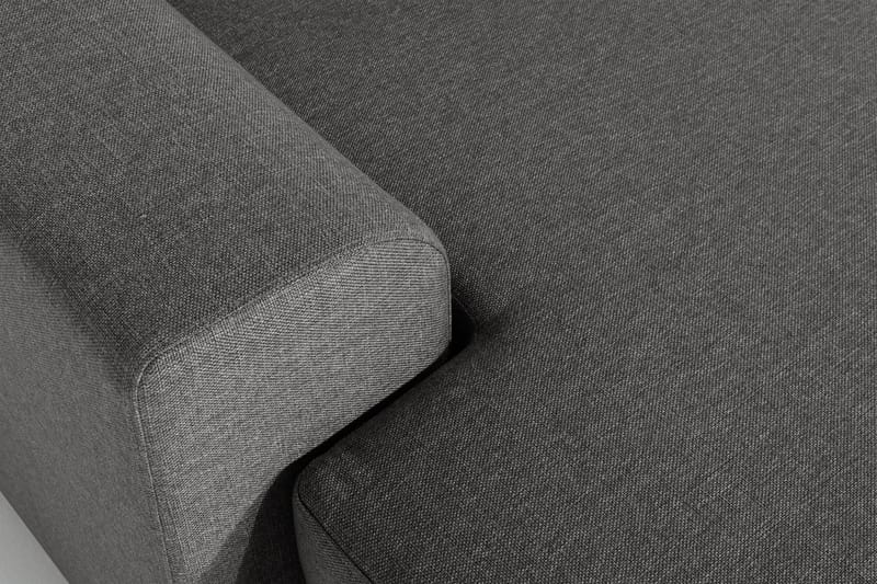 Ocean 4-sits Högervänd U-formad Soffa med Divan och Schäslong i Tyg - Mörkgrå - Möbler - Soffa - U-soffa