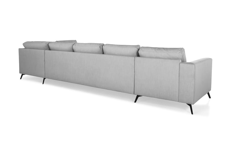 Ocean Lyx U-soffa med Schäslong Höger - Linnegrå - Möbler - Soffa - U-soffa