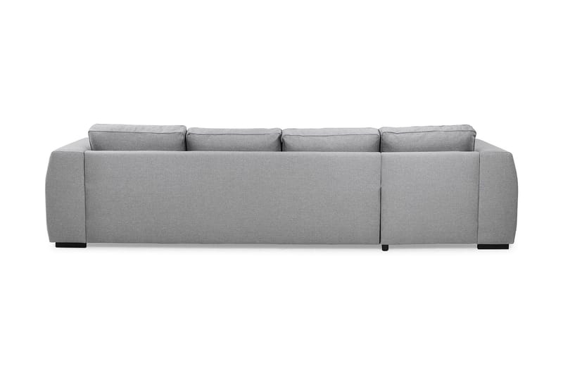 Optus 4-sits U-formad Soffa med dubbeldivan i Tyg - Ljusgrå - Möbler - Soffa - U-soffa