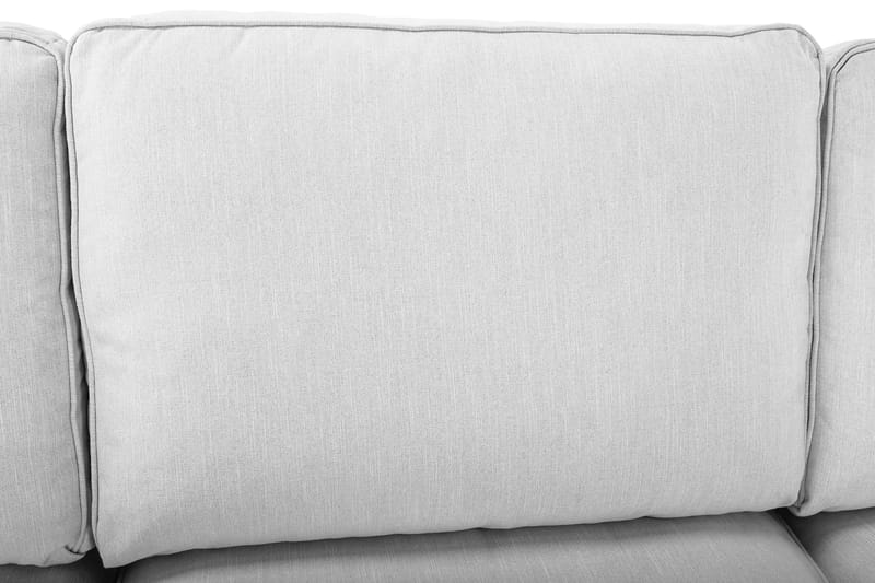 Optus Lyx 4-sits H�ögervänd U-formad Soffa med Divan och Schäslong i Tyg - Grå - Möbler - Soffa - U-soffa