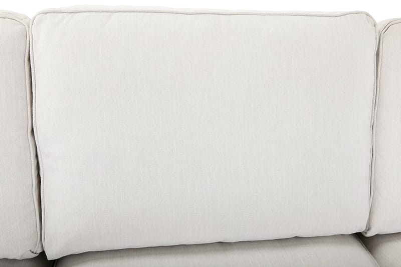 Optus Lyx 4-sits Högervänd U-formad Soffa med Divan och Schäslong i Tyg - Ljusgrå - Möbler - Soffa - U-soffa