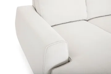 Optus Lyx 4-sits Högervänd U-formad Soffa med Divan och Schäslong i Tyg - Ljusgrå - Möbler - Soffa - U-soffa