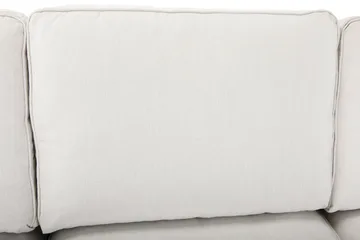 Optus Lyx 4-sits Högervänd U-formad Soffa med Divan och Schäslong i Tyg - Ljusgrå - Möbler - Soffa - U-soffa