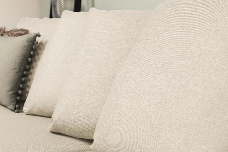 Optus U-soffa Large med Divan Vänster inkl Kuvertkuddar - Beige - Möbler - Soffa - U-soffa