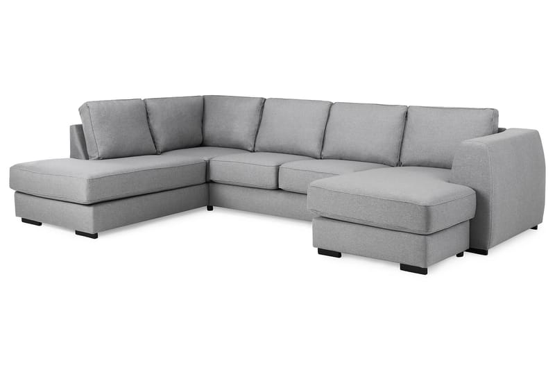 Optus U-soffa med Divan Höger - Ljusgrå - Möbler - Soffa - U-soffa
