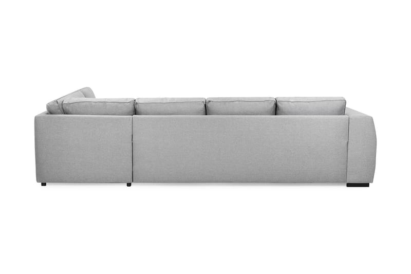 Optus U-soffa med Divan Vänster - Ljusgrå - U-soffa