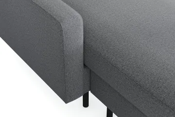 Peppe 4-sits Högervänd U-formad Soffa med Divan och Schäslong i Tyg - Ljusgrå - Möbler - Soffa - U-soffa