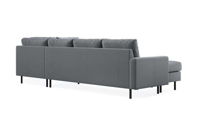 Peppe Soffa m. Divan och Schäslong 5-sits Höger - Ljusgrå - Möbler - Soffa - U-soffa