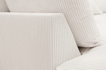 Rossita Lyx 6-sits Vänstervänd U-formad Extra djup Soffa med Divan och Schäslong i Manchester - Offwhite - Möbler - Soffa - U-soffa