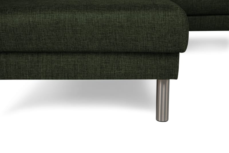Runsala U-soffa med Divan Höger - Grön - U-soffa