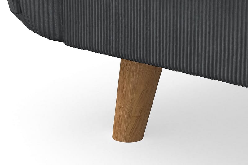 Trend Lyx 4-sits Högervänd U-formad Soffa med Divan och Schäslong i Manchester - Mörkgrå - Möbler - Soffa - U-soffa