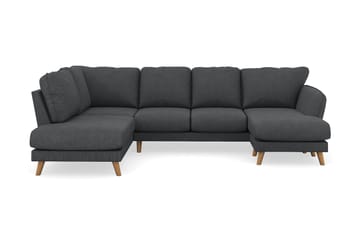Trend Lyx 4-sits Högervänd U-formad Soffa med Divan och Schäslong i Manchester