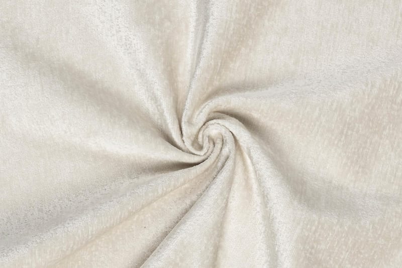 Trend Lyx 4-sits Högervänd U-formad Soffa med Divan och Schäslong i Sammet - Krämvit - Möbler - Soffa - U-soffa