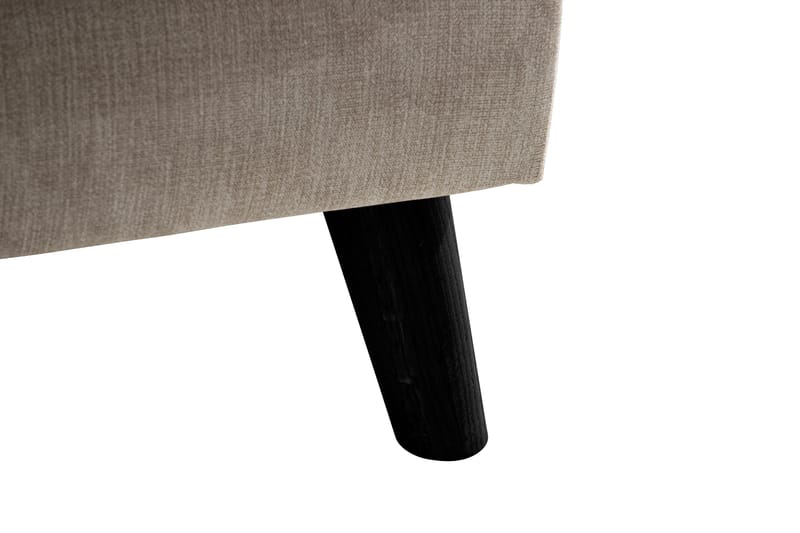 Trend Lyx 4-sits Högervänd U-formad Soffa med Divan och Schäslong i Tyg - Beige - Möbler - Soffa - U-soffa