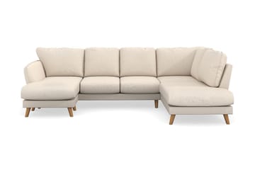 Trend Lyx 4-sits Vänstervänd U-formad Soffa med Divan och Schäslong i Manchester
