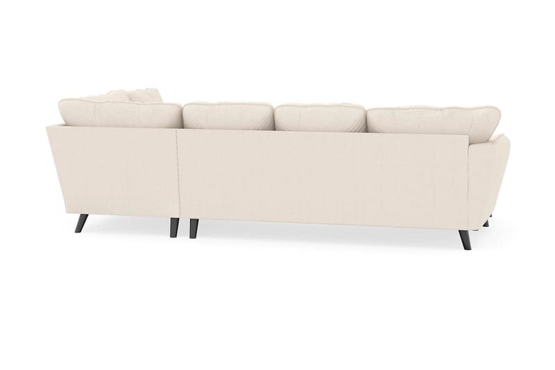 Trend Lyx 4-sits Vänstervänd U-formad Soffa med Divan och Schäslong i Manchester - Beige - Möbler - Soffa - U-soffa