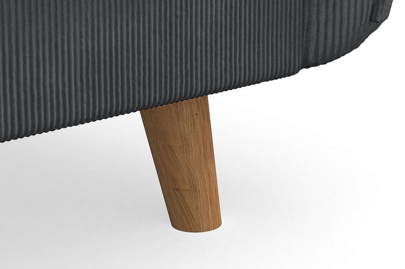 Trend Lyx 4-sits Vänstervänd U-formad Soffa med Divan och Schäslong i Manchester - Mörkgrå - Möbler - Soffa - U-soffa