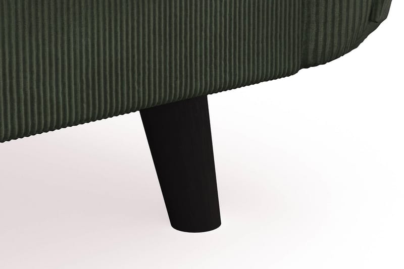 Trend Lyx 4-sits Vänstervänd U-formad Soffa med Divan och Schäslong i Manchester - Mörkgrön - Möbler - Soffa - U-soffa