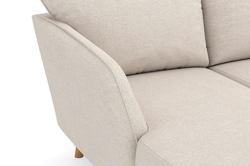 Trend Lyx 4-sits Vänstervänd U-formad Soffa med Divan och Schäslong i Tyg - Beige - Möbler - Soffa - U-soffa
