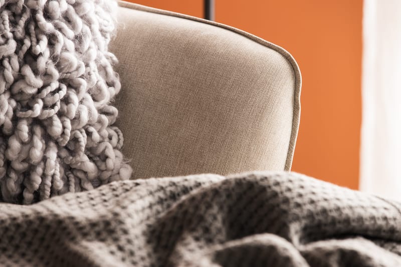 Trend Lyx 4-sits Vänstervänd U-formad Soffa med Divan och Schäslong i Tyg - Beige - Möbler - Soffa - U-soffa