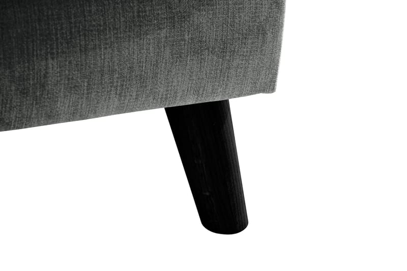Trend Lyx 4-sits Vänstervänd U-formad Soffa med Divan och Schäslong i Tyg - Grå - Möbler - Soffa - U-soffa
