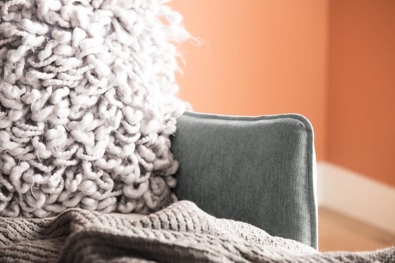 Trend Lyx 4-sits Vänstervänd U-formad Soffa med Divan och Schäslong i Tyg - Grå - Möbler - Soffa - U-soffa