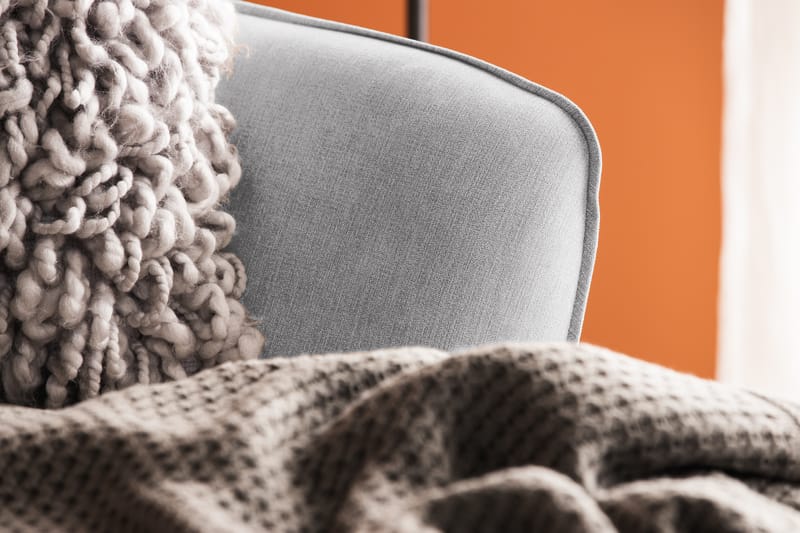 Trend Lyx 4-sits Vänstervänd U-formad Soffa med Divan och Schäslong i Tyg - Ljusgrå - Möbler - Soffa - Skinnsoffor