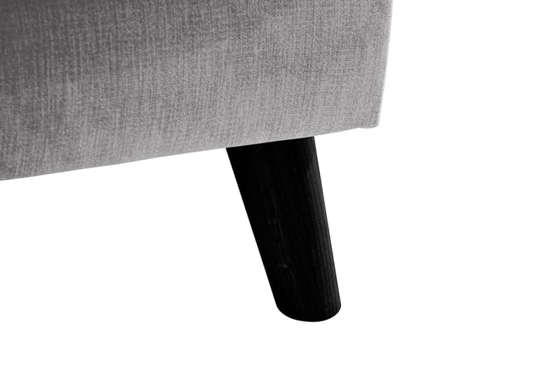 Trend Lyx 4-sits Vänstervänd U-formad Soffa med Divan och Schäslong i Tyg - Ljusgrå - Möbler - Soffa - U-soffa