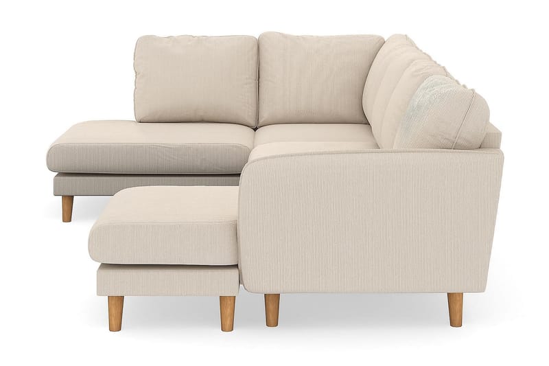 Trend Lyx U-soffa med Divan Höger - Beige Manchester - Möbler - Soffa - U-soffa