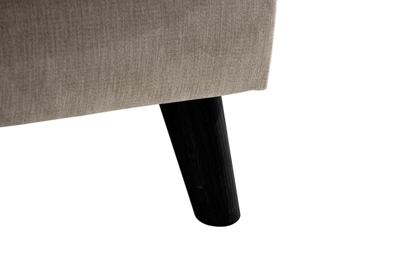 Trend Lyx U-soffa med Divan Höger - Beige/Svart - Möbler - Soffa - U-soffa