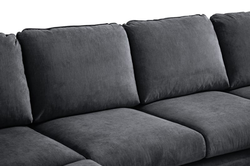 Trend Lyx U-soffa med Divan Höger - Mörkgrå/Ek - Möbler - Soffa - U-soffa
