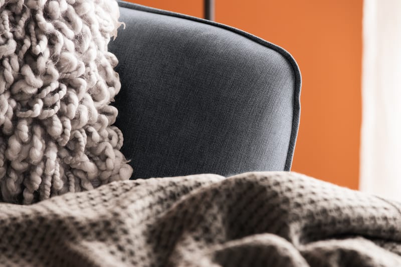 Trend Lyx U-soffa med Divan Höger - Mörkgrå/Svart - Möbler - Soffa - U-soffa