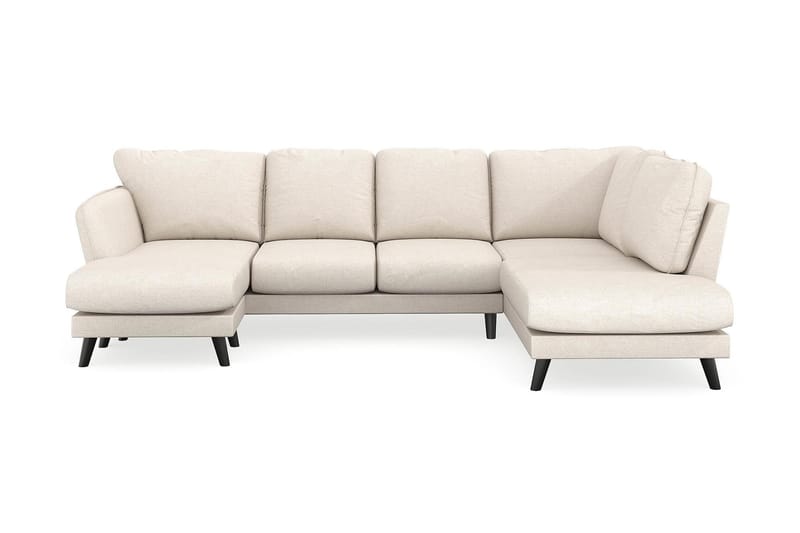 Trend Lyx U-soffa med Divan Vänster - Beige - U-soffa