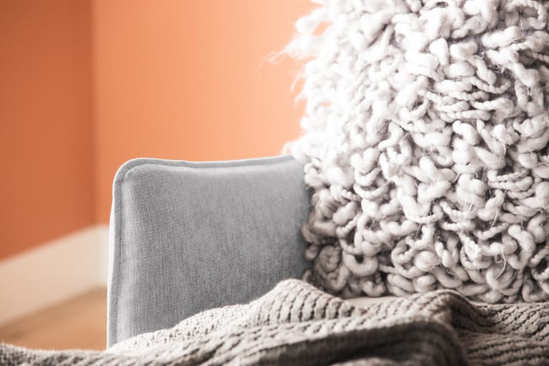 Trend Lyx U-soffa med Divan Vänster - Ljusgrå/Svart - Möbler - Soffa - U-soffa