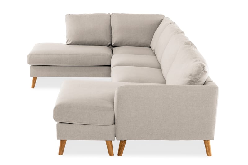 Trend U-soffa med Divan Höger - Beige - U-soffa