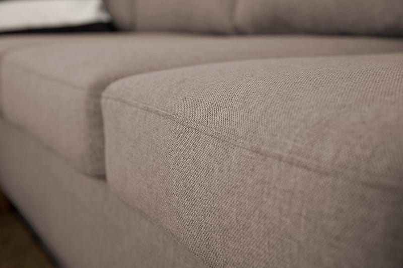 Zero U-soffa Large med Divan Höger - Beige - U-soffa