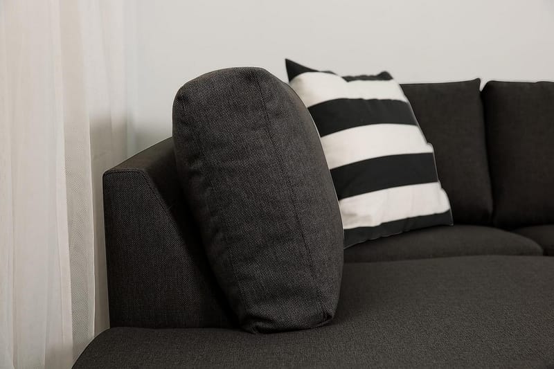 Zero U-soffa Large med Divan Höger - Mörkgrå - Möbler - Soffa - U-soffa