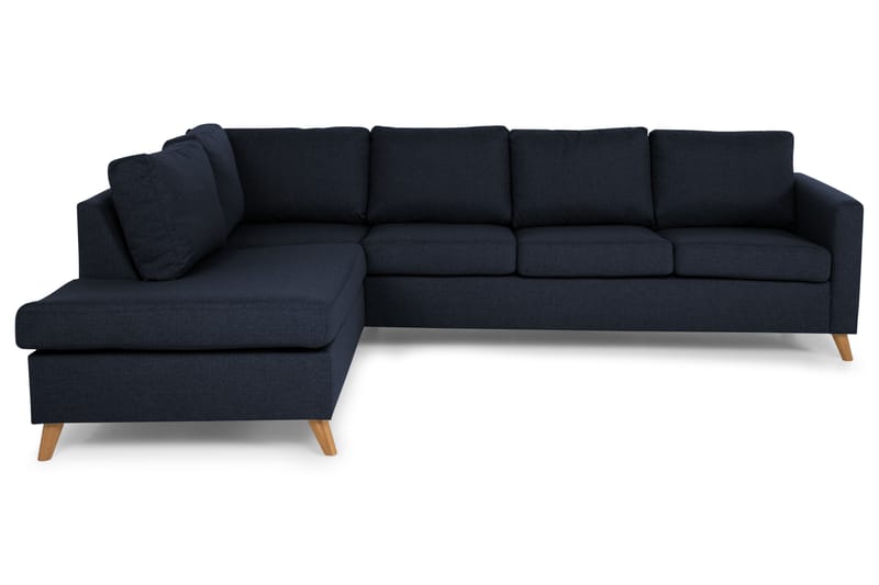 Zero U-soffa med Divan Höger - Blå - U-soffa