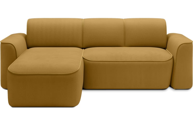 Ume 4-sits Soffa med Divan, Gul