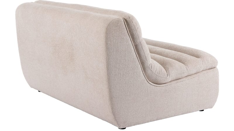 Valdoro 2-sits Mittmodul i tyg 135 cm - Beige - Möbler - Soffa - 2 sits soffa