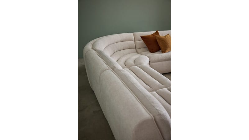 Valdoro Hörnmodul i tyg 179 cm - Beige - Möbler - Soffa - Hörnsoffa