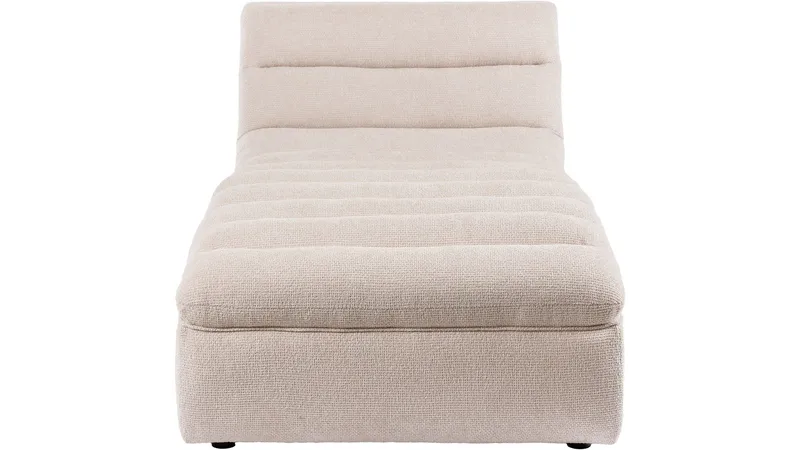 Valdoro Schäslong i tyg 168 cm - Beige - Möbler - Soffa - Dagbäddar