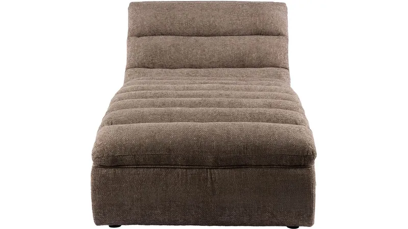 Valdoro Schäslong i tyg 168 cm - Mink - Möbler - Soffa - Dagbäddar