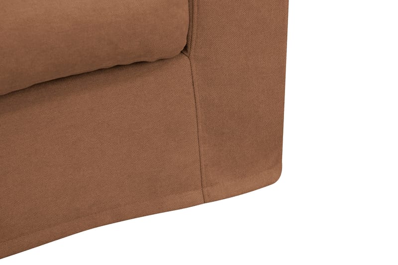 Valencia Extra Djup 4-sits Soffa i Chenille med Löst Överdrag - Brun - Möbler - Soffa - 4 sits soffa