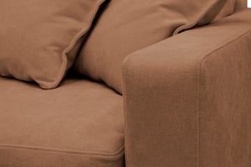 Valencia Extra Djup 4-sits Soffa i Chenille med Löst Överdrag - Brun - Möbler - Soffa - 4 sits soffa
