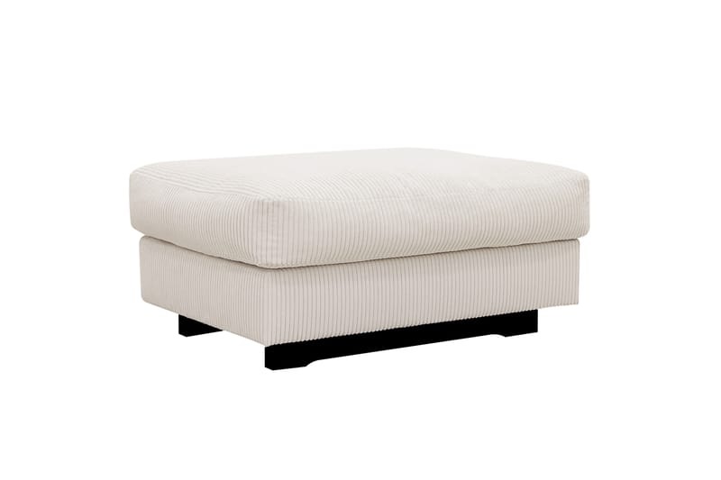 Valencia Soffgrupp Extra Djup 3-sits Soffa + Fotpall - Offwhite - Möbler - Soffa - Hörnsoffa